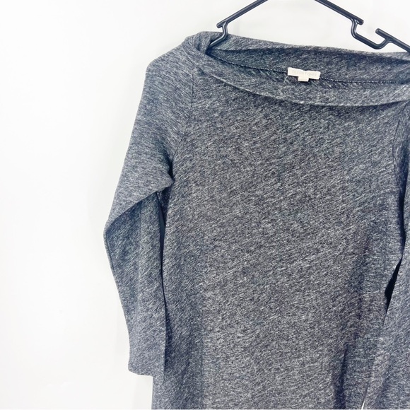 ✅ Eileen Fisher Wool Blend Boat Neck Shift Dress in Gray Melange SIZE LARGE - Picture 6 of 6